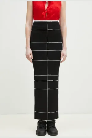 Vetements Spódnica Knitted Maxi kolor maxi ołówkowa WA66KN120X