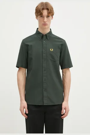 Fred Perry Koszula bawełniana męska kolor regular z kołnierzykiem button-down M8730.X89