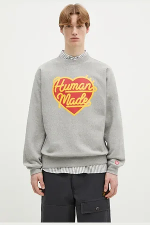 HUMAN MADE Bluza bawełniana Heavyweight Sweatshirt męska kolor z nadrukiem HM29CS016
