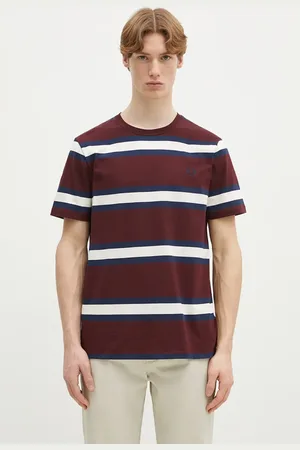 Fred Perry T-shirt bawełniany męski kolor wzorzysty M9852.K22