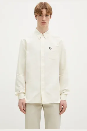 Fred Perry Koszula bawełniana męska kolor regular z kołnierzykiem button-down M5516.F79