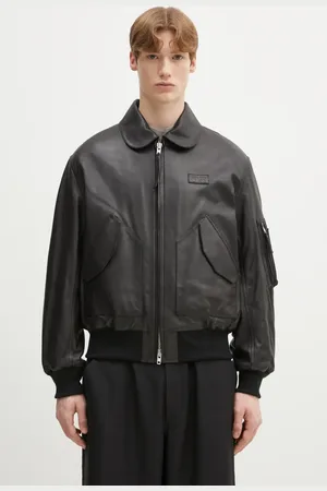 Kenzo Kurtka skórzana kolor przejściowa FF55LB1430AD.99