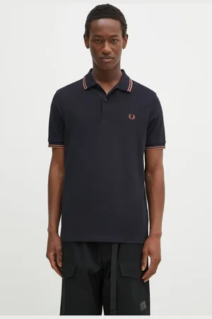 Fred Perry Polo bawełniane męski kolor gładki M3600.Y31