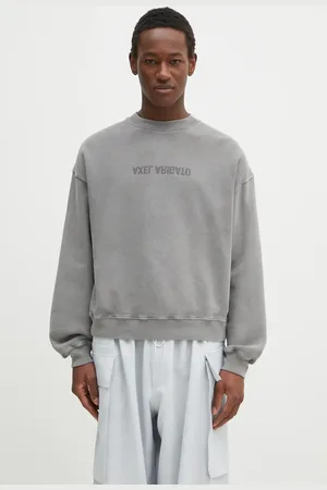 Axel Arigato Bluza bawełniana Distort Washed Sweatshirt męska kolor z nadrukiem A3122001