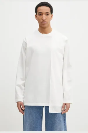 Y-3 Longsleeve Premium Longsleeve Tee kolor gładki JM7811