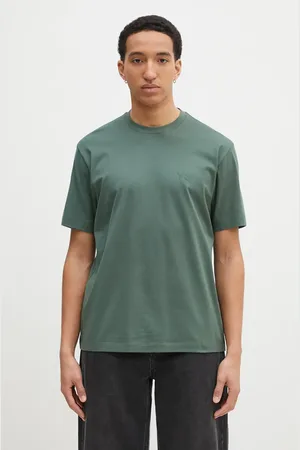 Y-3 T-shirt bawełniany Regular SS Tee męski kolor z nadrukiem JM7870