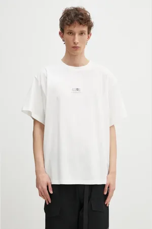 Maison Margiela T-shirt bawełniany męski kolor z aplikacją SH0GC0033