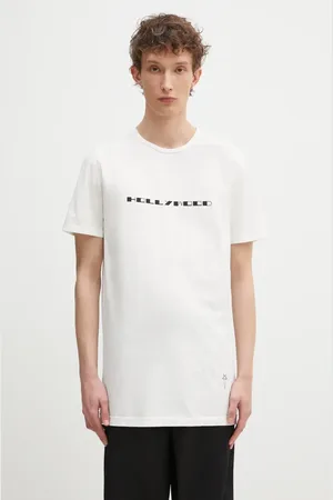 Rick Owens Rick Owens t-shirt bawełniany Level T męski kolor z nadrukiem DU01E3250.RNEP5P