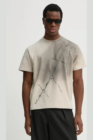 HELIOT EMIL T-shirt męski kolor z nadrukiem PRESS25_M_09_129_ST18