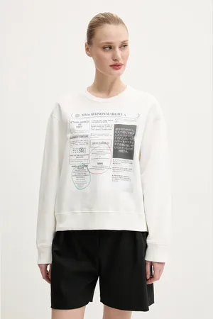 Maison Margiela Bluza bawełniana damska kolor z nadrukiem S52GU0242.M25012