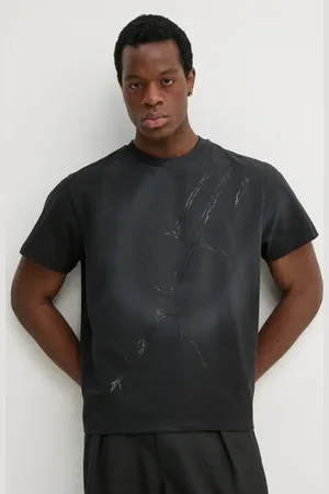 HELIOT EMIL T-shirt męski kolor z nadrukiem PRESS25_M_09_129_BLK01