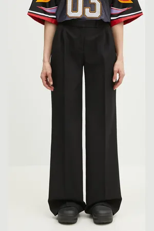COPERNI Spodnie Wide Leg Tailored damskie kolor szerokie high waist COPP90F3004