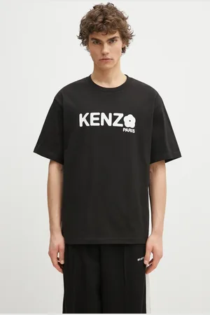 Kenzo T-shirt bawełniany Boke Flower 2.0 męski kolor z nadrukiem FF55TS4914SG.99J