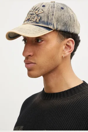 Daily paper Czapka z daszkiem jeansowa Dias Arch Stack Denim Cap kolor wzorzysta 2511168