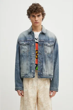 Kenzo Kurtka jeansowa kolor przejściowa FF55DV3026I7.DS