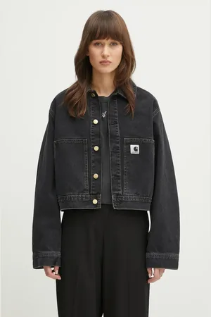 Carhartt Kurtka jeansowa Arca Jacket kolor przejściowa oversize I034874