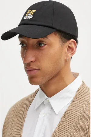 Kenzo Czapka z daszkiem bawełniana kolor z aplikacją FF58AC531F48.99