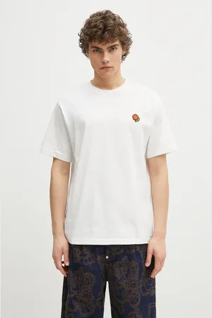Kenzo T-shirt bawełniany Pop męski kolor z aplikacją FF55TS5284SG.02