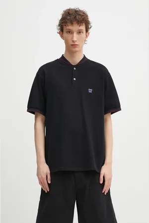 Pins & Needles Polo bawełniane Shawl Collar S/S Polo męski kolor gładki QV354