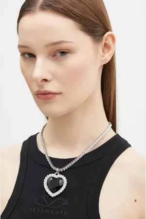Vetements Biżuteria Crystal Heart UA66NE120B