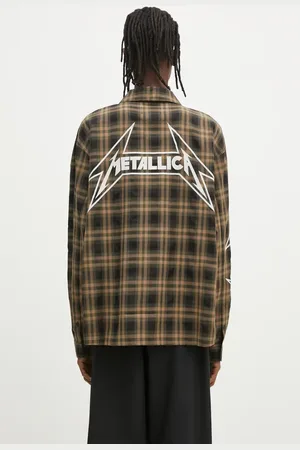 Represent Koszula Metallica Longsleeve Shirt męska kolor regular z kołnierzykiem klasycznym MLM248.289