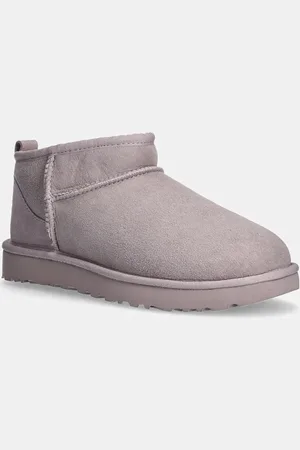 UGG śniegowce zamszowe Classic Ultra Mini kolor 1116109-PSK