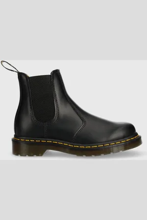 Dr. Martens Sztyblety skórzane 2976 Ys kolor na płaskim obcasie DM22227001