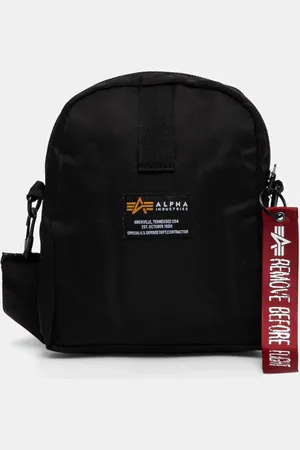 Alpha Industries Saszetka kolor 196924.03-Black