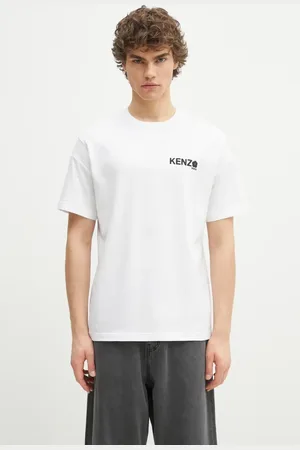 Kenzo T-shirt bawełniany Boke Flower 2.0 męski kolor z nadrukiem FF55TS4894SG.01