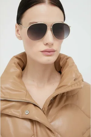 Burberry Okulary przeciwsłoneczne ALICE damskie kolor 0BE3138