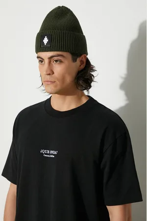 MARCELO BURLON T-shirt bawełniany Que Onda Basic Tee męski kolor z aplikacją CMAA056F24JER0071001