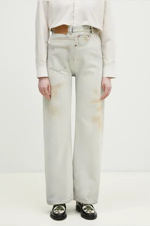 Maison Margiela Jeansy damskie high waist S52LA0243
