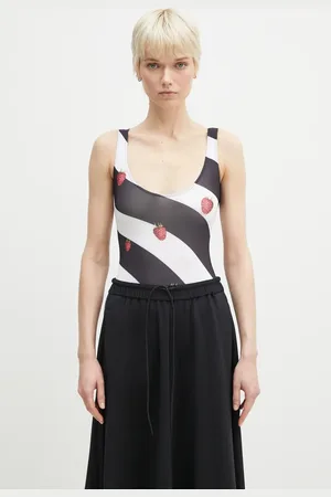 Fiorucci Body Striped Raspberry Print kolor W02SPTBO292LY01MU01