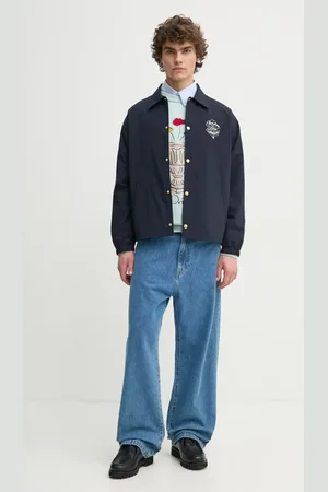 Drôle de Monsieur Kurtka La Veste Slogan Vignes męska kolor przejściowa F-JT209-PA012-NY