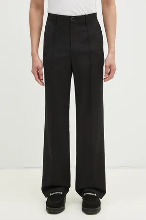 Helmut Lang Spodnie wełniane Relaxed Trouser.Suit kolor proste O09HM205