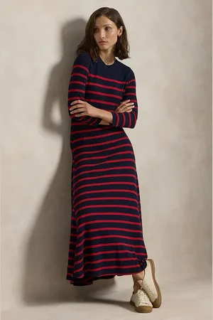 Ralph Lauren Sukienka kolor maxi rozkloszowana 211924266
