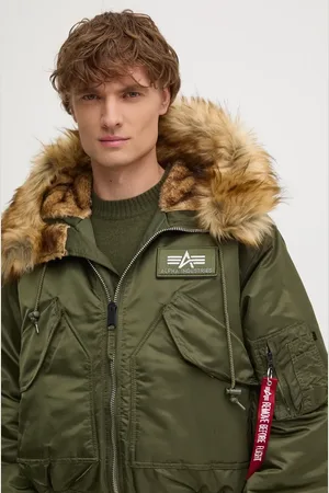 Alpha Industries Kurtka 45P Hooded Custom męska kolor zimowa 113145.257