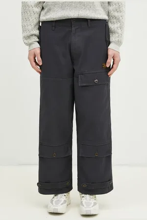 HUMAN MADE Spodnie bawełniane Air Force Pants męskie kolor proste HM29PT009