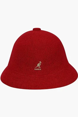 Kangol Kapelusz Bermuda Casual kolor 0397BC.SCARLET-SCARLET
