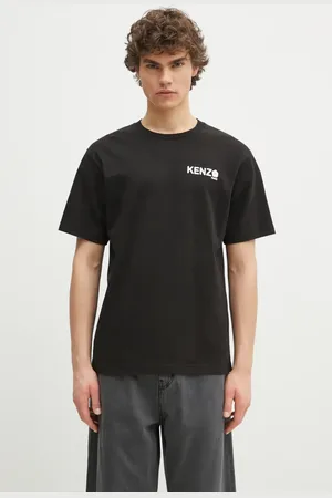 Kenzo T-shirt bawełniany Boke Flower 2.0 męski kolor z nadrukiem FF55TS4894SG.99J