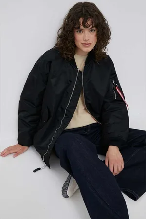 Alpha Industries Kurtka bomber MA-1 CORE WMN damski kolor zimowa oversize 108010.03-Black