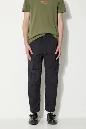 Maharishi Spodnie Veg Dyed Cargo Track Pants Japanese męskie kolor w fasonie cargo 5040.BLACK