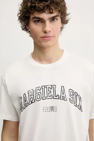 Maison Margiela T-shirt bawełniany męski kolor z nadrukiem SH0GC0046