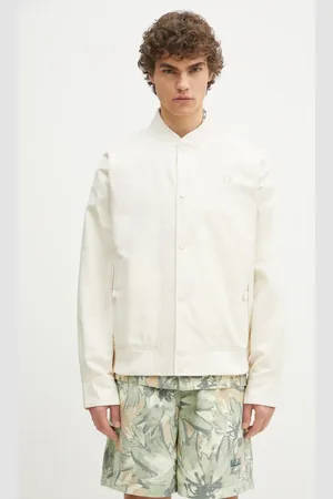 Fred Perry Kurtka bomber kolor przejściowa oversize J9032.560