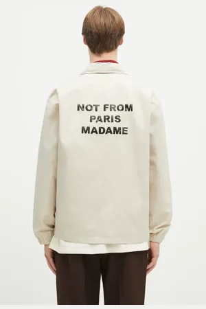 Drôle de Monsieur Kurtka La Veste Slogan kolor przejściowa PERM-JT183-PA014-MT