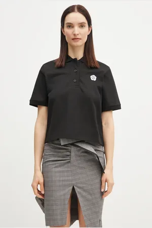 Kenzo Polo bawełniane Boke Flower 2.0 kolor FF52TS1604SB.99J