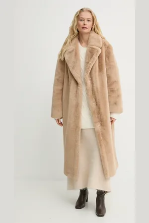 Stand Studio Płaszcz Maria Coat damski kolor przejściowy oversize 61122-9070