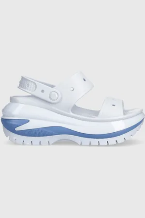 Crocs Klapki Classic Mega Crush Sandal damskie kolor na platformie 207989