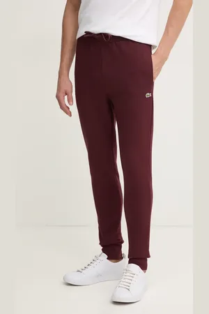 Lacoste Spodnie dresowe kolor gładkie