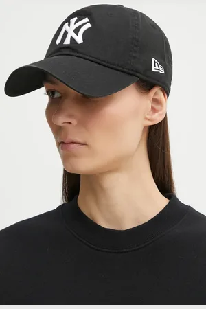New Era Czapka z daszkiem bawełniana Washed 920 NYY kolor z aplikacją 60579076